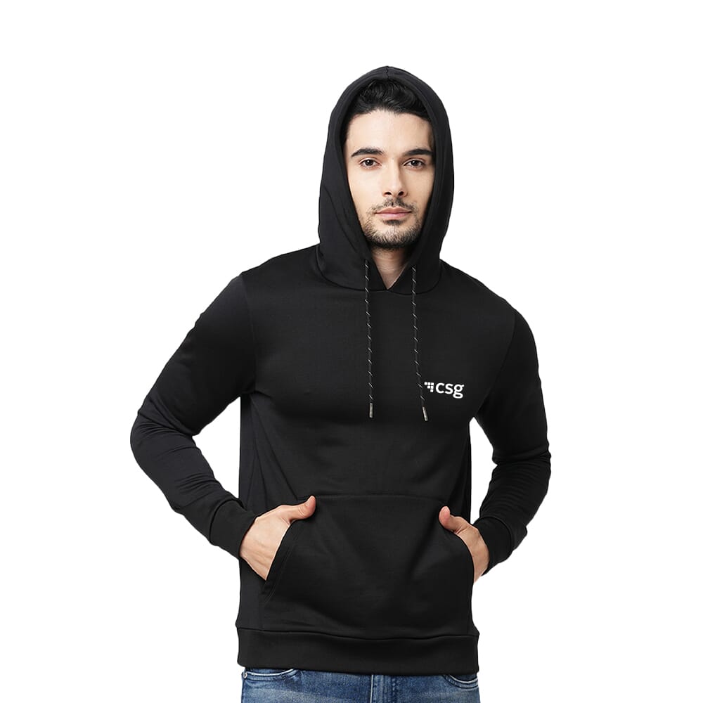 Jack & Jones  Asger Unisex Hoodie  - Black